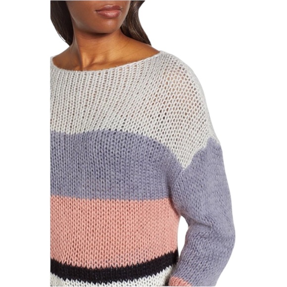 🆕 Lucky Brand colorblock sweater size medium - Picture 8 of 13